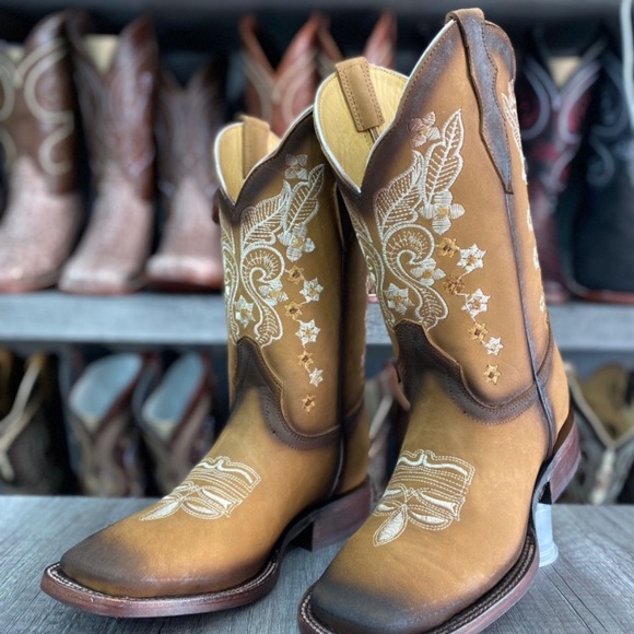 Womens 100% real leather boots - Picture 10 of 16